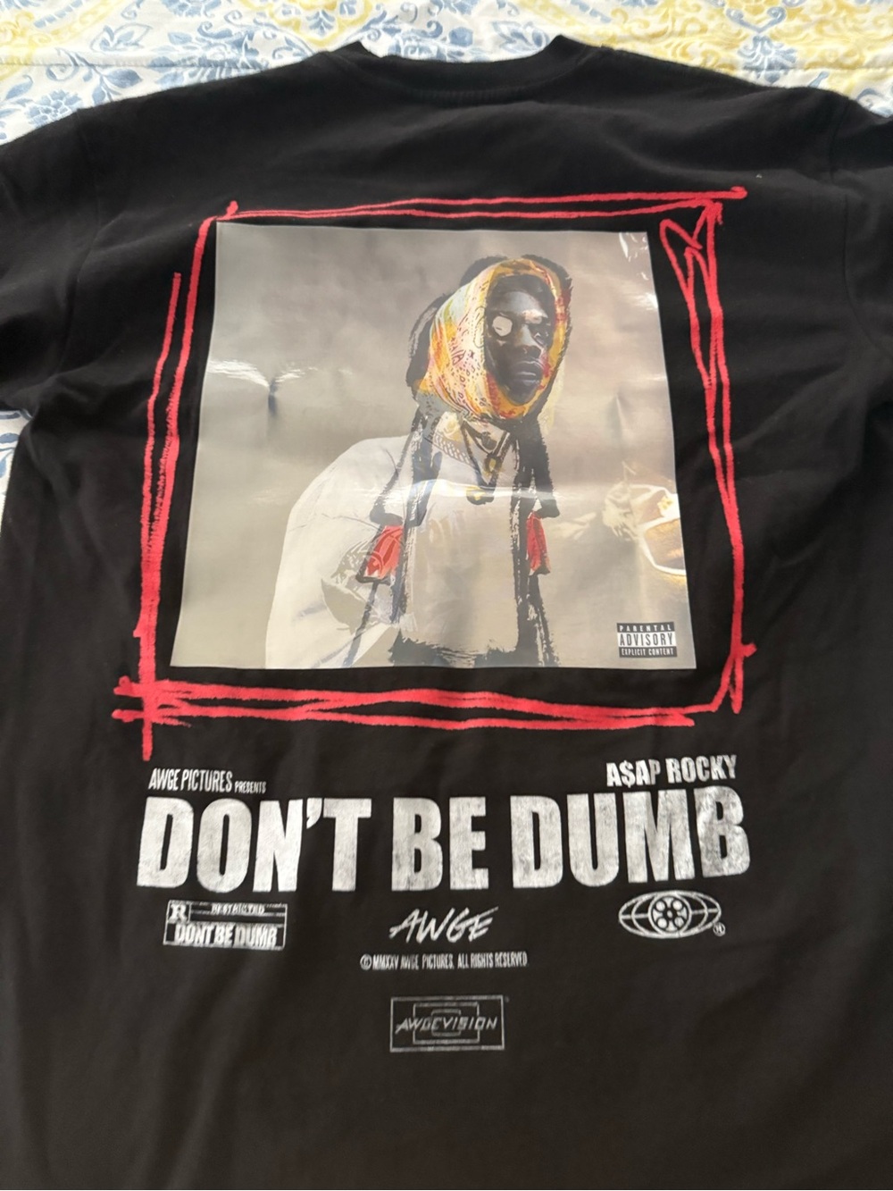 Awge ASAP ROCKY Don’t Be Dumb Long Sleeve Tee